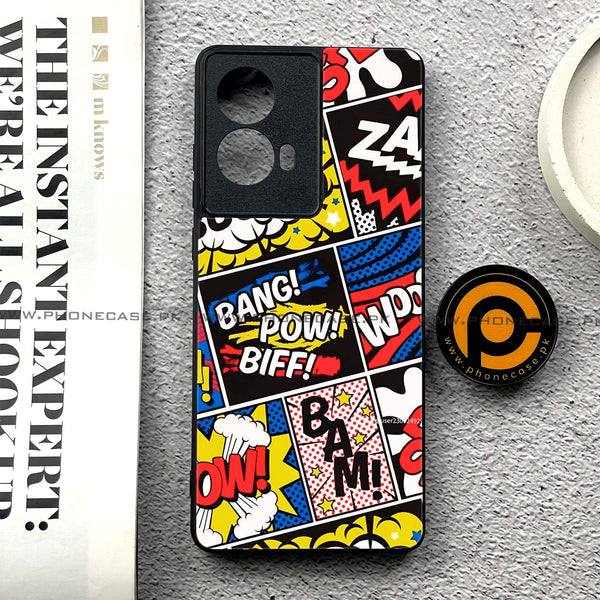Moto G85 - Boom - Premium Printed Glass soft Bumper shock Proof Case