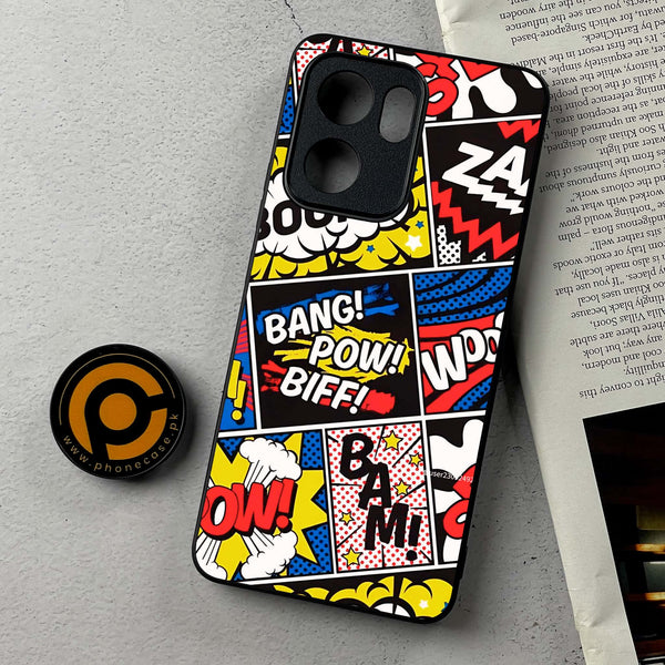 Oppo Reno 13F - Boom - Premium Metal Printed Soft Bumper Shockproof Case