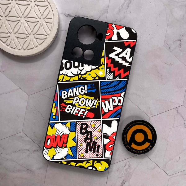 OnePlus 10R - Boom  - Premium Metal Printed soft Bumper shock Proof Case
