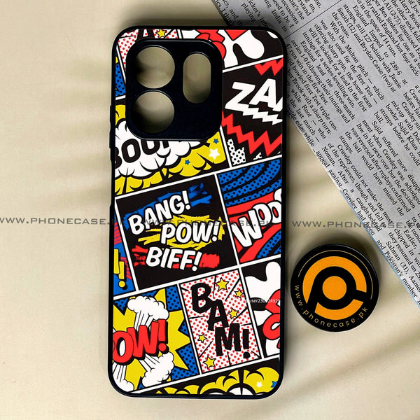 Infinix Smart 9 HD - Boom - Premium Metal Printed soft Bumper shock Proof Case