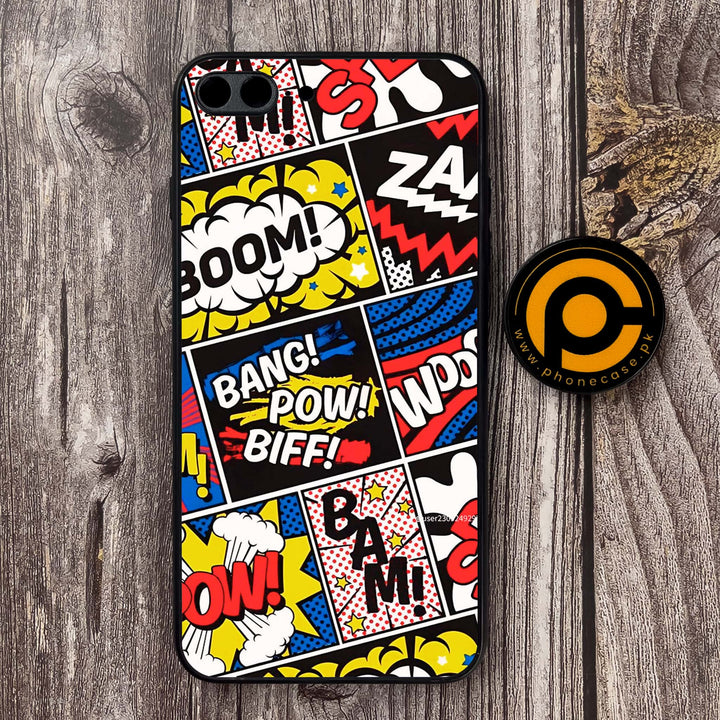 iPhone 8 Plus - Boom - Premium Metal Printed soft Bumper shock Proof Case