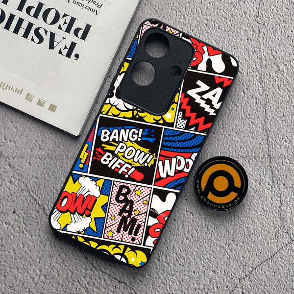Realme Note 60x - Boom - Premium Metal  Printed soft Bumper shock Proof Case