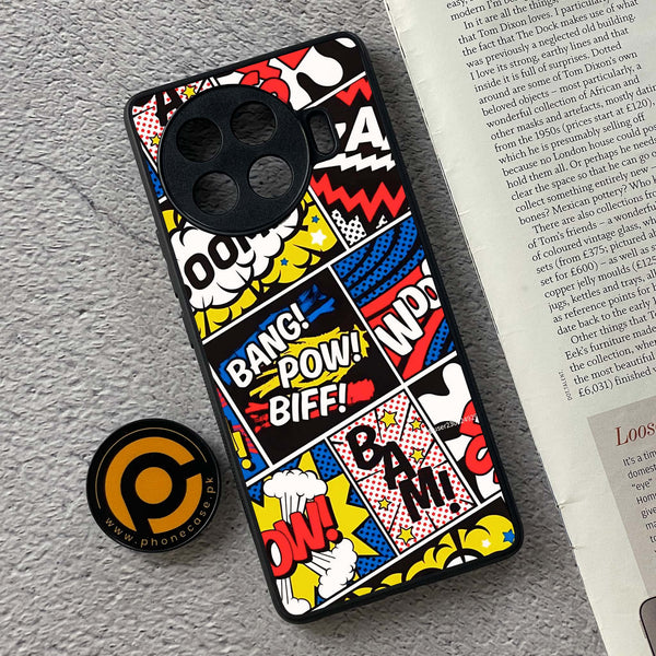 Tecno Spark 20 Pro Plus - Boom -  Premium Printed Metal soft Bumper shock Proof Case