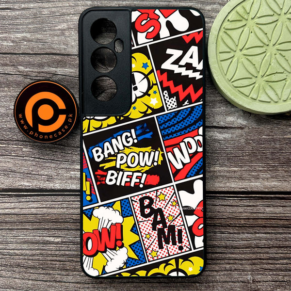 Realme C65  - Boom - Premium Metal Printed soft Bumper shock Proof Case