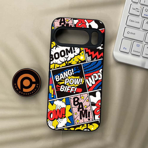 Google Pixel 10  - Boom - Premium Metal Printed soft Bumper Shockof Case