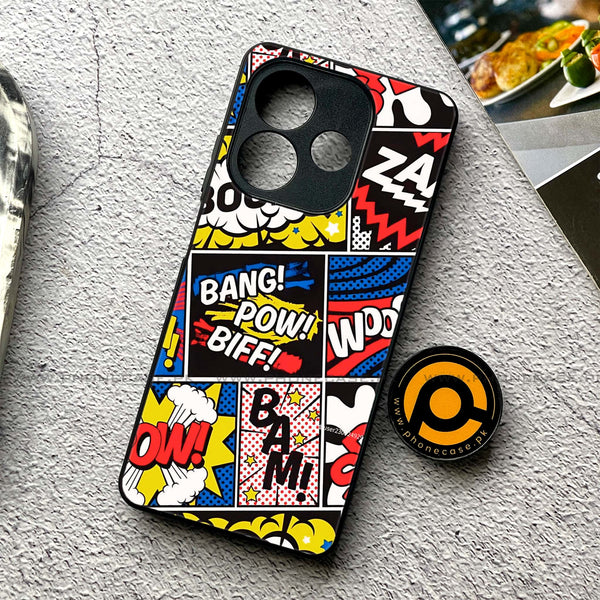 Oppo A5 Pro  - Boom  - Premium Printed Metal soft Bumper shock Proof Case