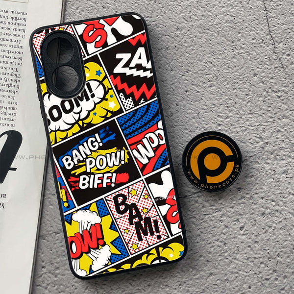 Oppo A18 4G - Boom -  Premium Printed Metal soft Bumper shock Proof Case