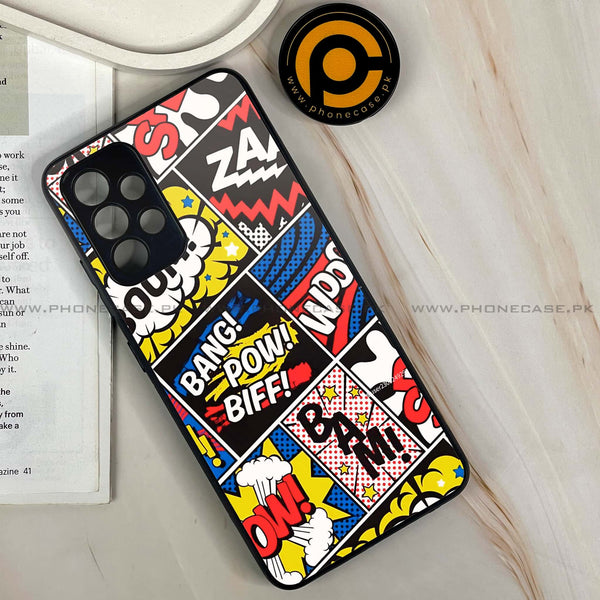 Samsung Galaxy A32 - Boom - Premium Printed Glass soft Bumper shock Proof Case