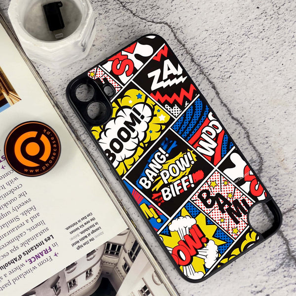 Nothing CMF Phone 1 - Boom - Premium Metal Printed soft Bumper Shock Proof Case