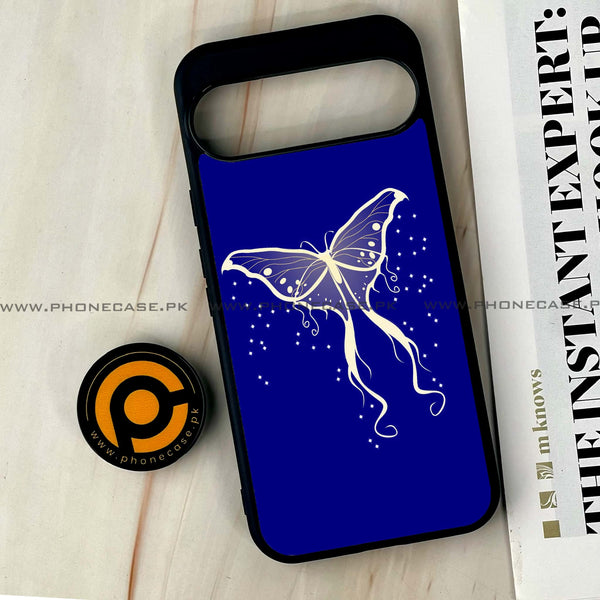 Google Pixel 9 Pro XL - Butterflies Design Series - Premium Printed Glass soft Bumper shock Proof Case