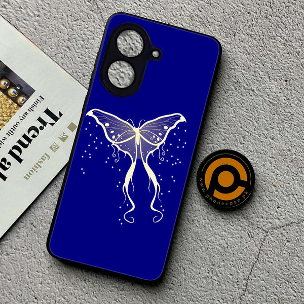 Xiaomi Redmi A5 - Butterflies Design Series - Premium Metal Printed soft Bumper shock Proof Case