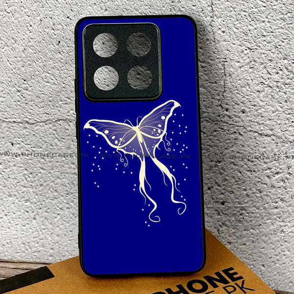 Xiaomi 14T - Butterflies Design Series - Premium Printed Glass soft Bumper shock Proof Case