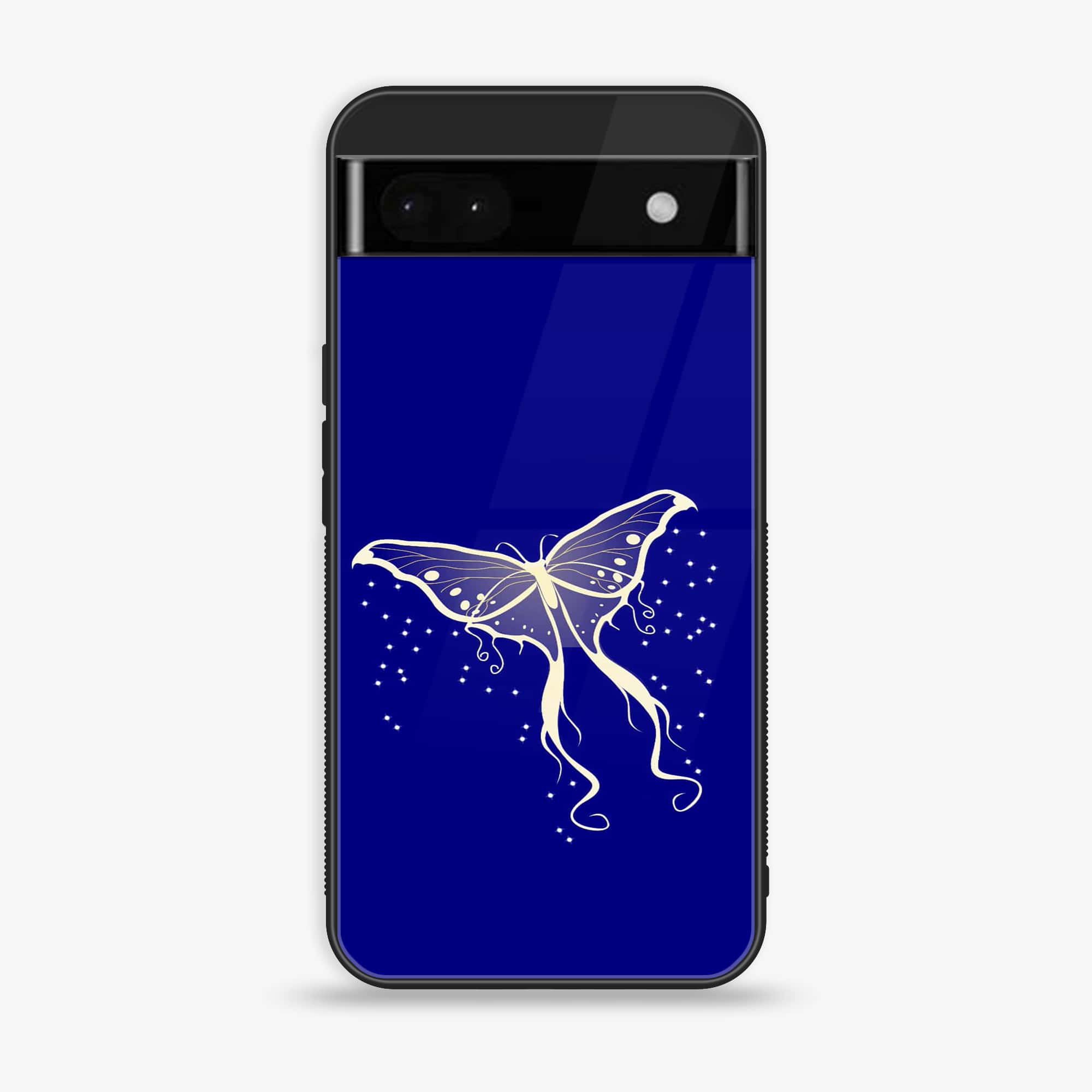 Google Pixel 6A - Butterflies Design - Premium Metal Printed soft Bumper Shock Proof Case