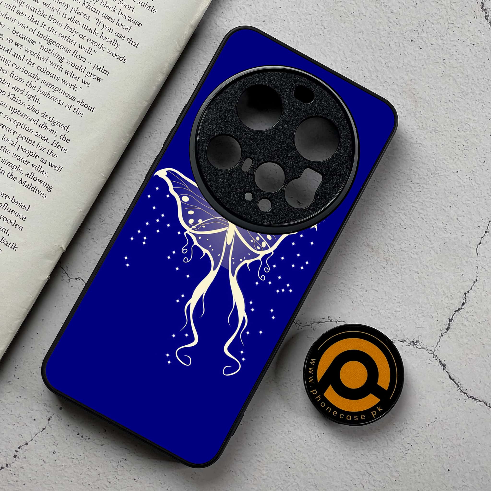 Xiaomi 15 Ultra - Butterflies Design Series - Premium Metal Printed Soft Bumper Shockproof Case