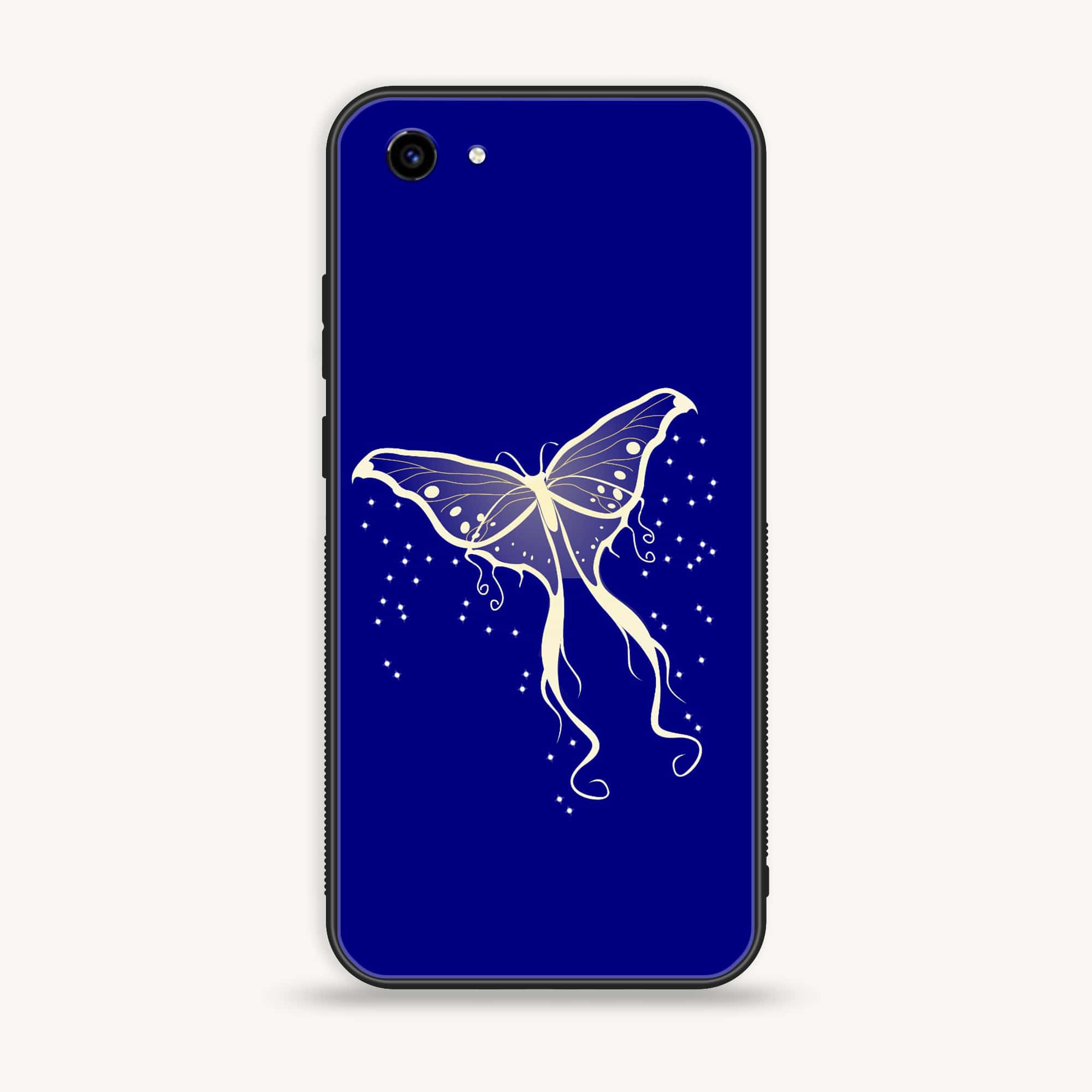 Vivo Y83 - Butterflies Design Series - Premium Printed Glass soft Bumper shock Proof Case