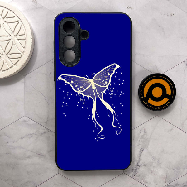 Samsung Galaxy A26 5G - Butterflies Design Series - Premium Metal Printed soft Bumper shock Proof Case