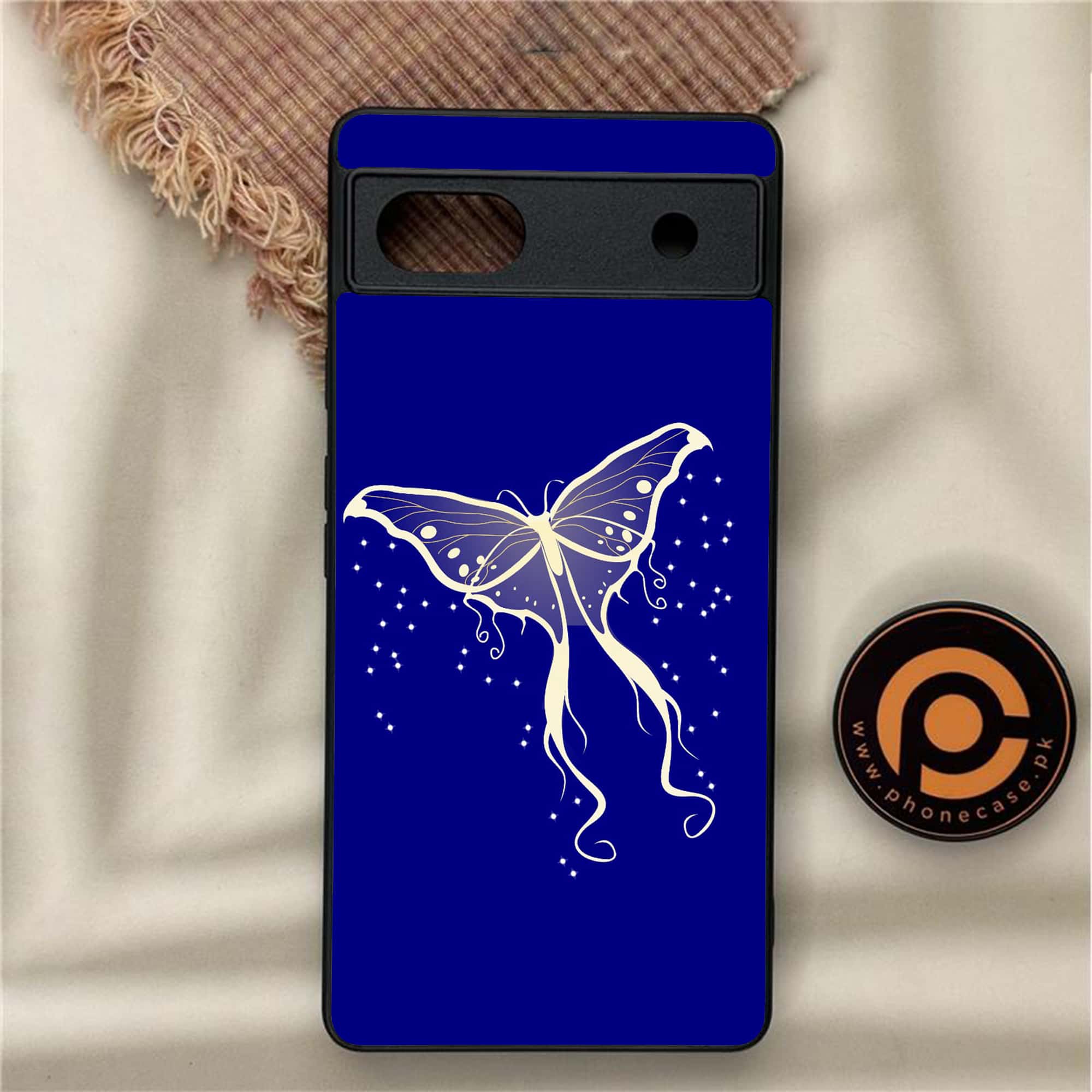 Google Pixel 6A - Butterflies Design - Premium Metal Printed soft Bumper Shock Proof Case