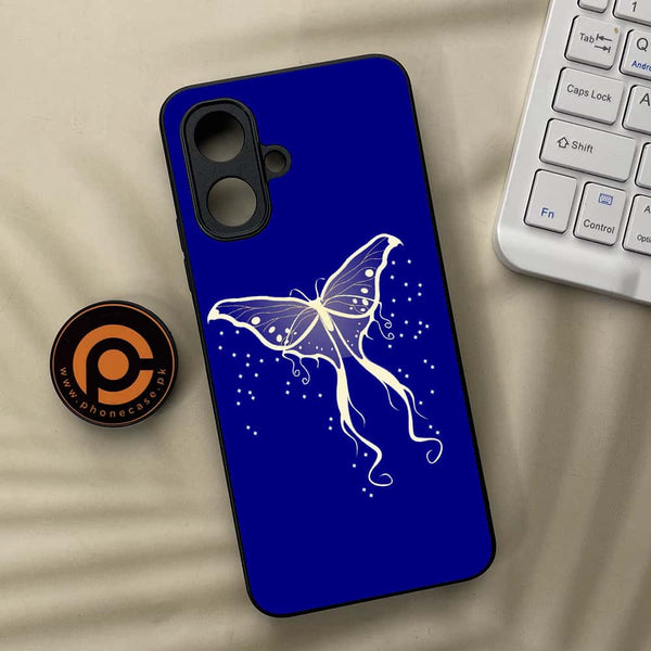 Infinix Smart 10 - Butterflies Design Series - Premium Metal Printed soft Bumper Shock Proof Case