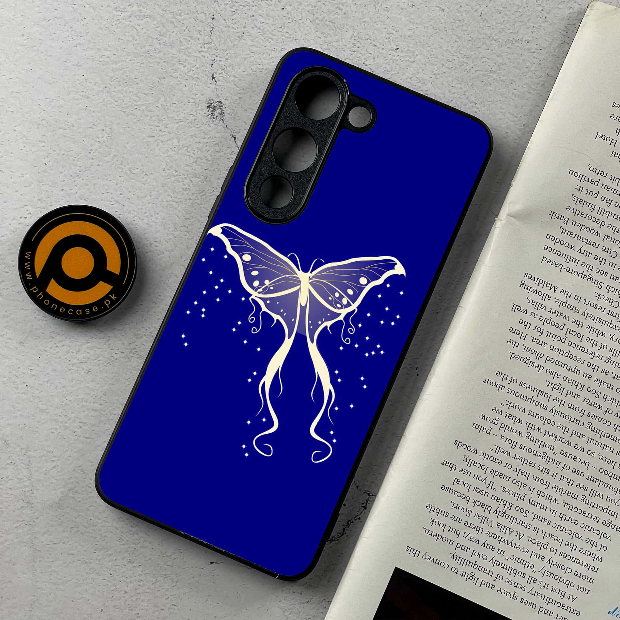 Vivo Y04 - Butterflies Design - Premium Metal Printed Soft Bumper Shockproof Case