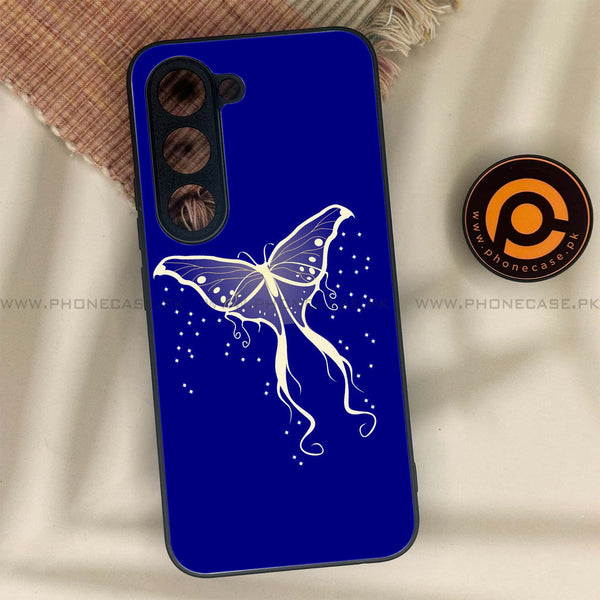 Tecno Spark 40 Pro - Butterflies Design Series - Premium Metal Printed soft Bumper shock Proof Case