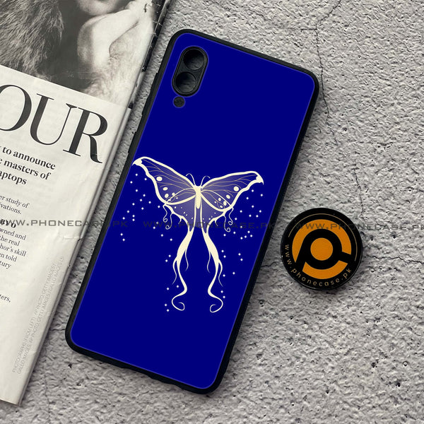 Samsung Galaxy A02 - Butterflies Design Series - Premium Printed Metal soft Bumper shock Proof Case