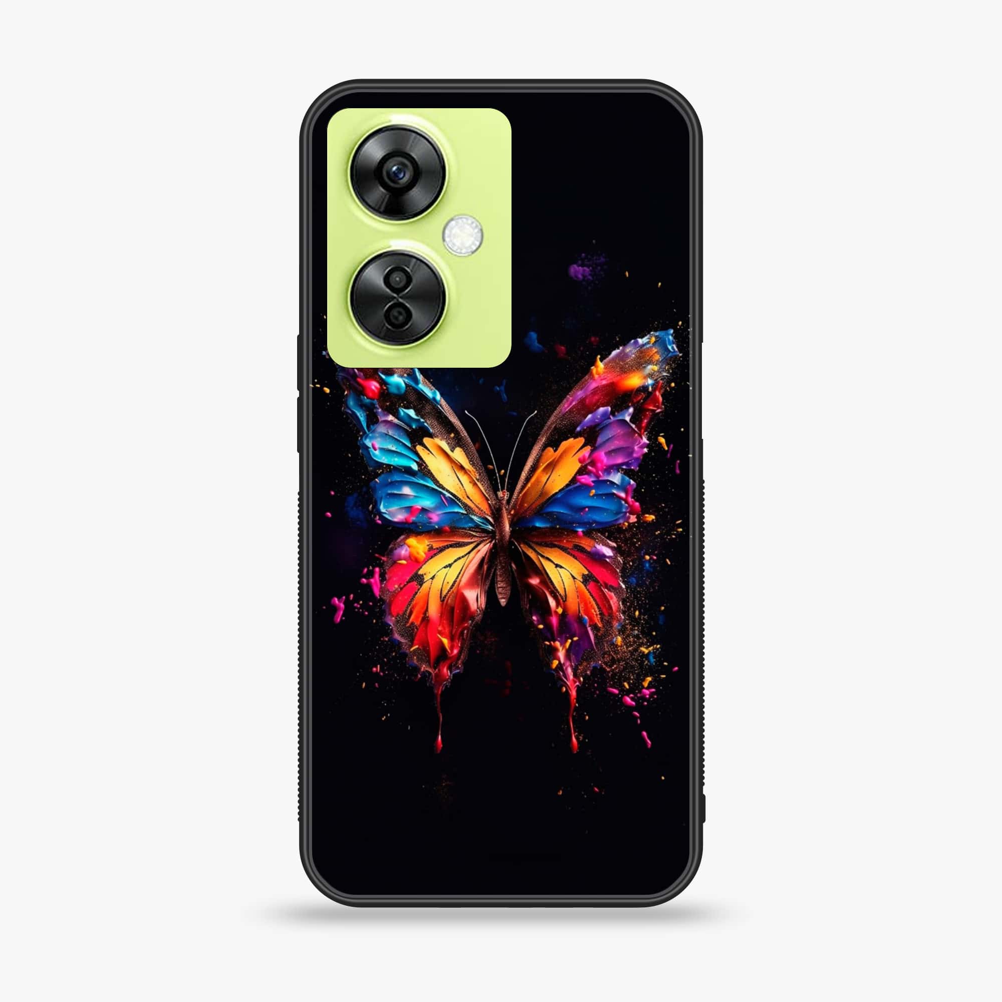 OnePlus Nord CE 3 Lite - Butterflies Design Series - Premium Printed soft Bumper shock Proof Case