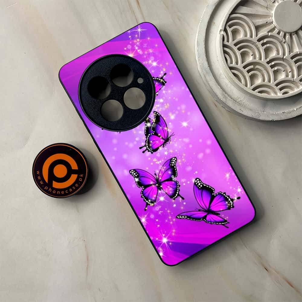OnePlus 13 - Butterflies Design Series - Premium Metal Printed soft Bumper shock Proof Case