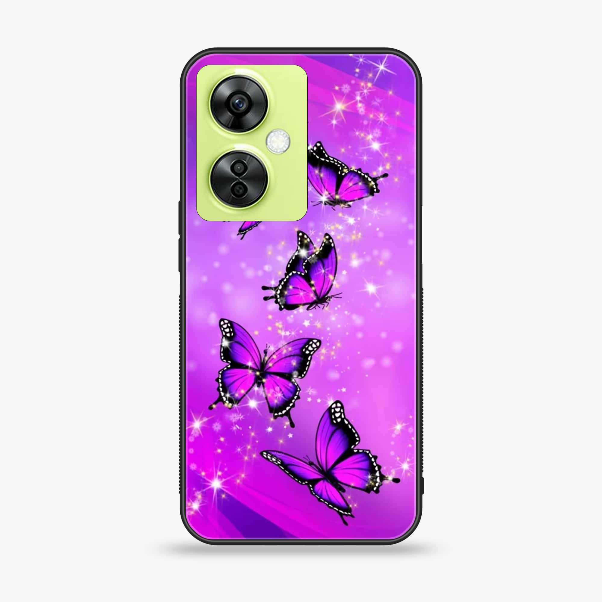 OnePlus Nord CE 3 Lite - Butterflies Design Series - Premium Printed soft Bumper shock Proof Case