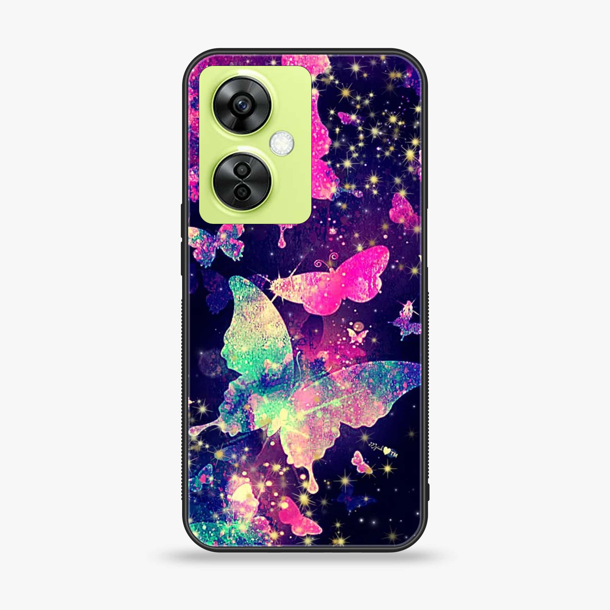OnePlus Nord CE 3 Lite - Butterflies Design Series - Premium Printed soft Bumper shock Proof Case