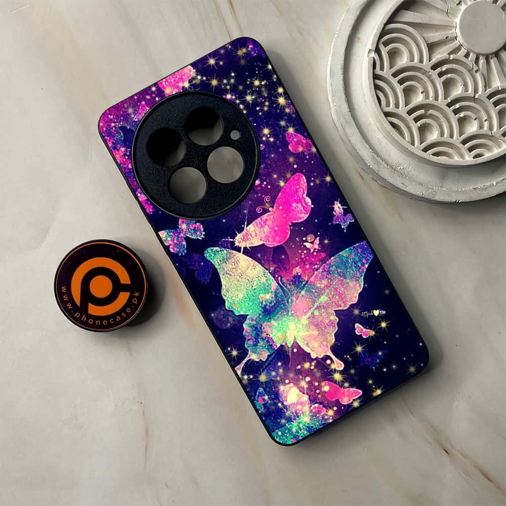 OnePlus 13 - Butterflies Design Series - Premium Metal Printed soft Bumper shock Proof Case
