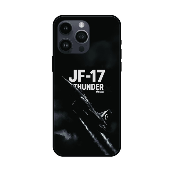 iPhone 14 Pro  - PAF JF-17 Thunder Design 3  - Premium Metal Printed soft Bumper shock Proof Case  CS-32924