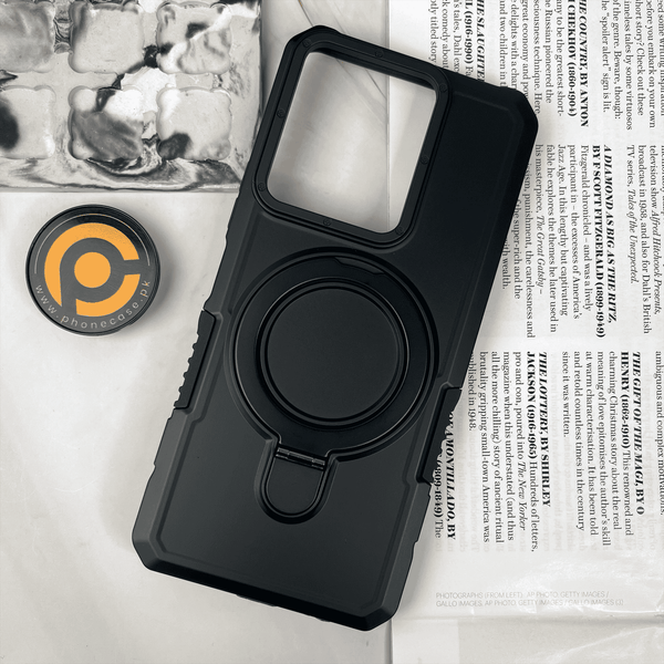 Vivo Y36 4G / Y36 5G / Y78 5G / Y78 Plus 5G / Y27 5G / Y27s Falcrum Military-Grade Protection Armor Case with Metal Ring