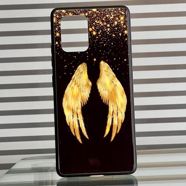 Samsung Galaxy A91 - Angel Wing Series Glass Case - CS-40809
