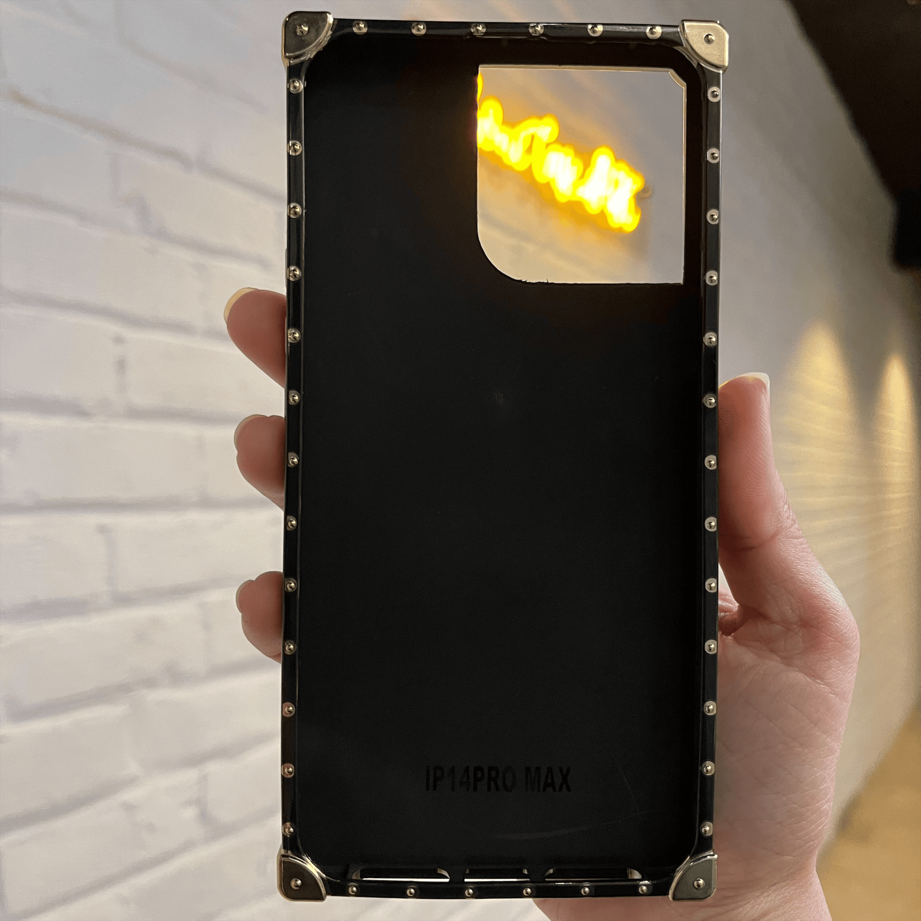 iPhone 11 Pro Max Luxury Space Bear Case With Hidden Folding Stand Case