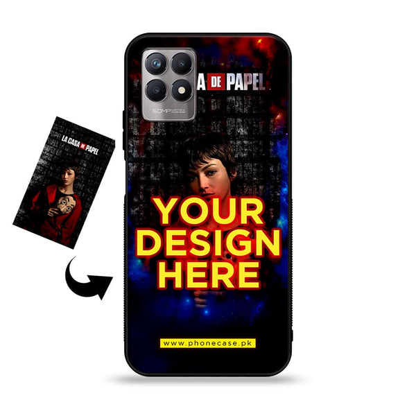 Realme 8i  - Customize your own - Premium Metal Printed soft Bumper shock Proof Case