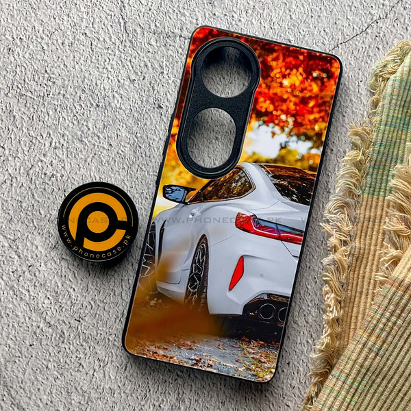 Vivo V40 Pro - Car Premium Glossy - Premium Metal Printed soft Bumper shock Proof Case