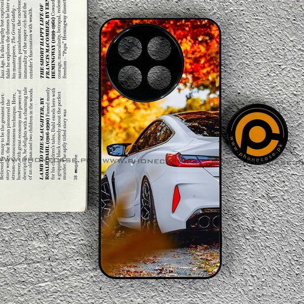 OnePlus 13R - Car Premium Glossy - Premium Printed Metal soft Bumper shock Proof Case