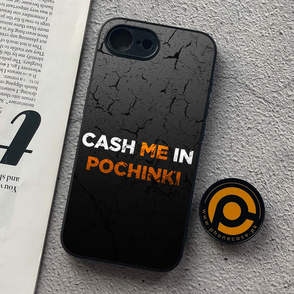 iPhone 16e - Cash Me - Premium Metal  Printed soft Bumper shock Proof Case