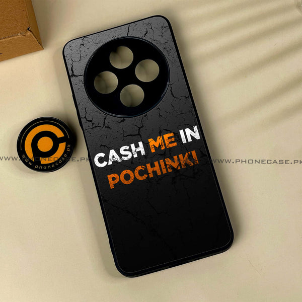 Xiaomi Poco C75 4G - Cash Me -  Premium Printed Metal soft Bumper shock Proof Case