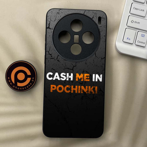 Vivo X200 - Cash Me - Premium Metal  Printed soft Bumper shock Proof Case