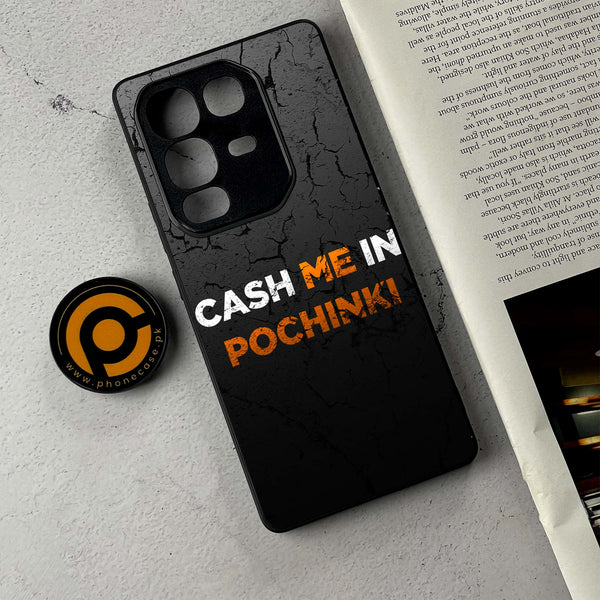 Infinix Note 50 - Cash Me - Premium Metal Printed Soft Bumper Shockproof Case
