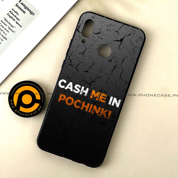 Huawei Nova 3 - Cash Me - Premium Printed Glass soft Bumper Shock Proof Case