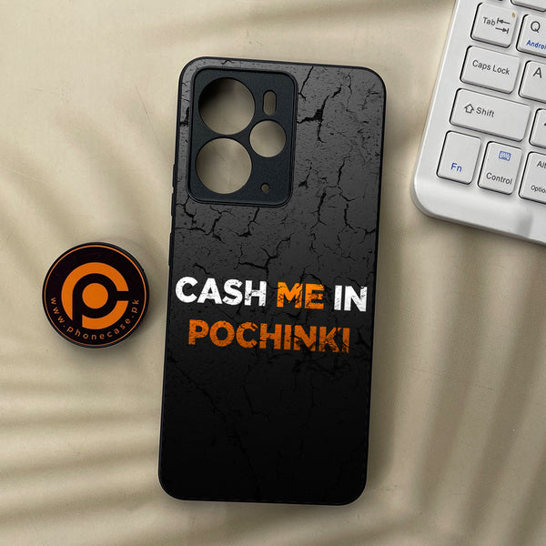 Realme 14T 5G - Cash Me - Premium Metal Printed soft Bumper Shock Proof Case
