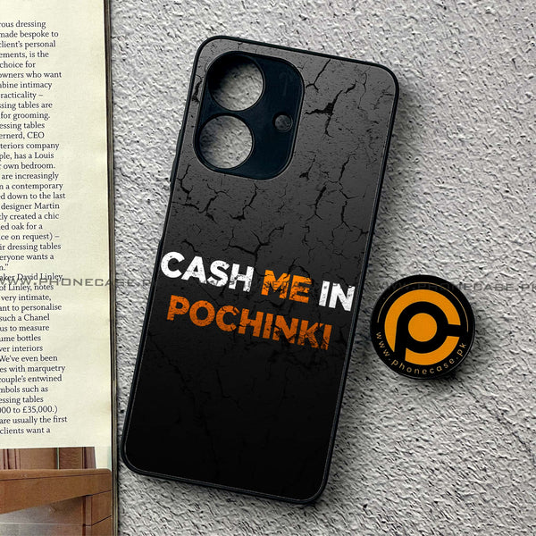 Realme Note 60 - Cash Me - Premium Printed Metal Soft Case