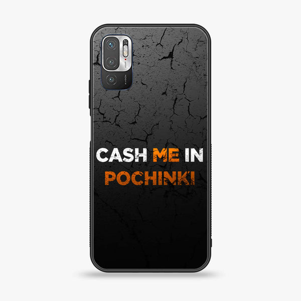 Xiaomi Redmi Note 10 5G - Cash Me - Premium Printed Glass soft Bumper shock Proof Case