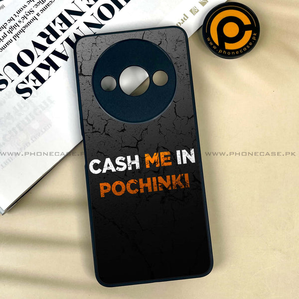 Xiaomi Redmi A3x - Cash Me -  Premium Printed Metal soft Bumper shock Proof Case