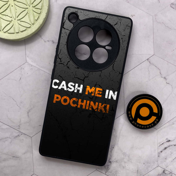 Infinix Zero 40 5G - Cash Me - Premium Metal Printed soft Bumper shock Proof Case