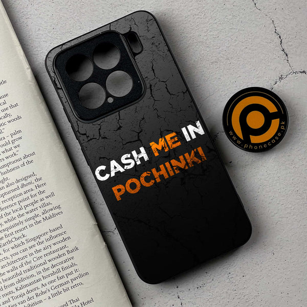Xiaomi 15 - Cash Me - Premium Metal Printed soft Bumper shock Proof Case