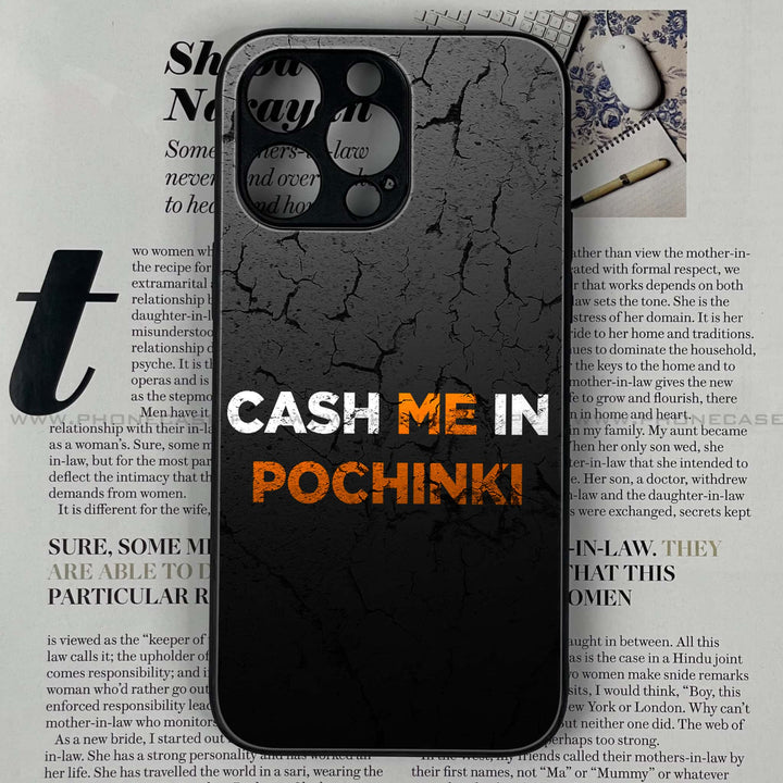 iPhone 11 Pro Max - Cash Me - Premium Printed Glass soft Bumper shock Proof Case CS-16637