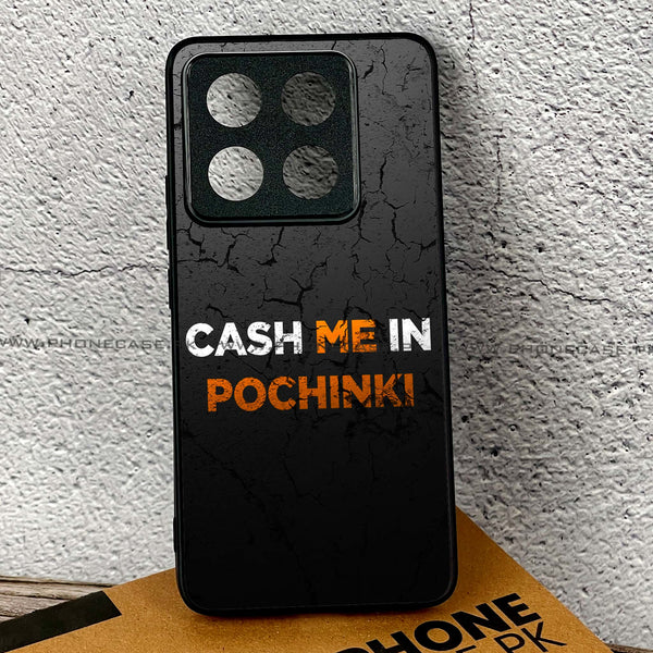 Xiaomi 14T - Cash Me - Premium Printed Glass soft Bumper shock Proof Case